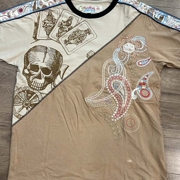 Y2K Caribbean Millionaire Size Large Shirt - Picture 2 of 8